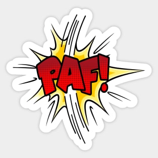 PAF! Sticker